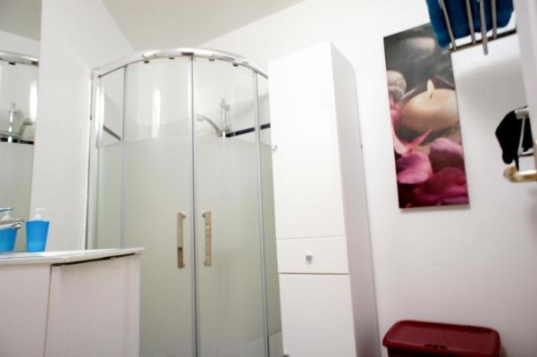 Furnished shower room at digne les bains