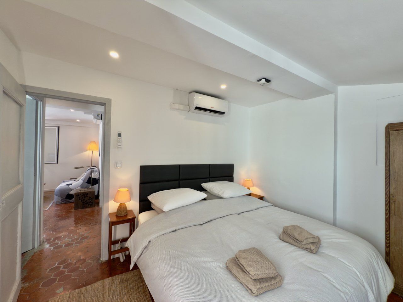 Avec une grande chambre